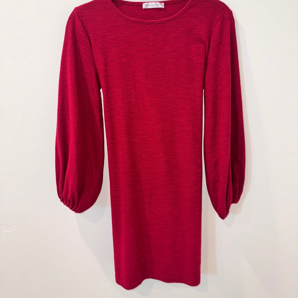 Elegant Red Women's Dress
